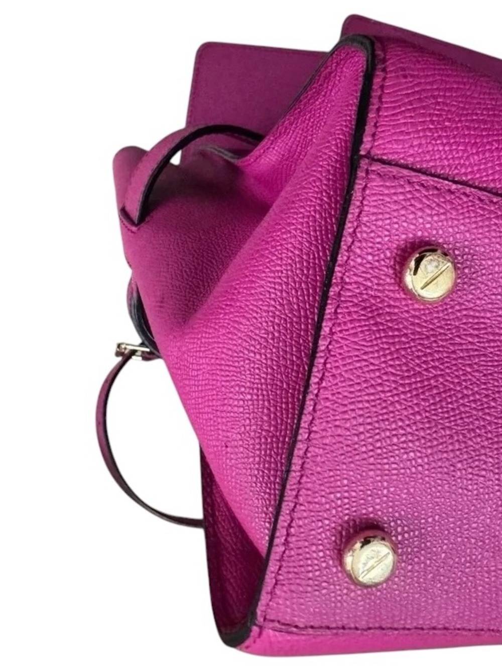 Henri Bendel Pebbled Leather Uptown Satchel/Crossbody NWOT - Picture 2 of 11